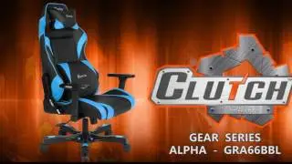 Clutch Chairz Gear Series - Alpha - GRA66BBL Gaming Chair