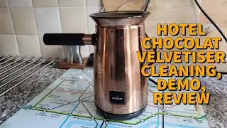 Hotel Chocolat Velvetiser Cleaning, Demonstration, Review. Hotel Chocolat Warranty details below 👇