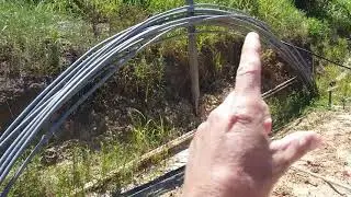 Montagem de Estufa Agrícola em ARCO METÁLICO ( parte 1 )