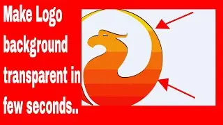 how to make logo background transparent   Inkscape tutorial