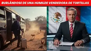 PRIMERA VEZ EN MÉXICO, EMPRESARIO ALEMÁN LLORA DE VERGÜENZA CON UNA VENDEDORA DE CALLE
