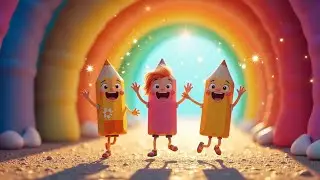 The Happy Scribble Parade &ndash; Animated Kids Song | Colorful Pencils Cartoon ✨🎨