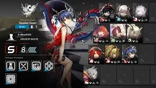 【Arknights】[CC#2] Daily Map 4 - Desolate Desert Risk 8