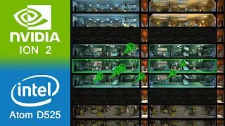 Fallout Shelter Gameplay NVIDIA ION 2 + Intel Atom D525