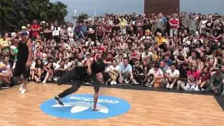 YALTA SUMMER JAM 2014Exhibition Edition | Footwork Kienya vs Fix