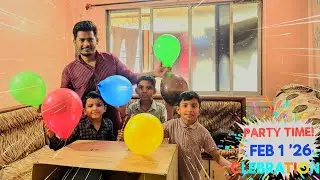 100 balloon😮 challenge 🥴 dekhte hai kaun jeeta hai 🙄 new vlog kapil manish shahrukh.😝🤑😝🤑 #vlog 