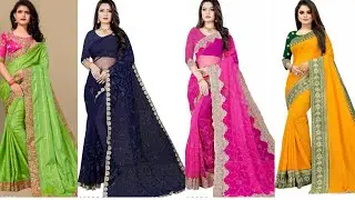 🌺Latest Designer and Beautiful Sarees 2021//Online Saree //Party Wear Saree 2021🌺//