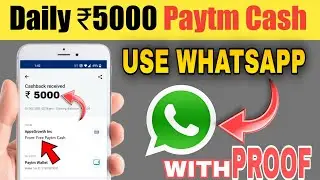 Daily Free ₹5000 Paytm Cash In Just 5 Minutes || Free Redeem Code || Technical Rathore