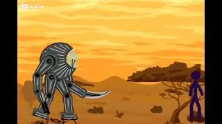 Robot invasion in earth!  Please watch