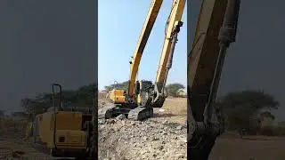 Excavators Drop the Beat!! #shorts #youtubeshorts #short #excavator