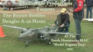 Douglas A-20 Havoc/Boston Bomber at Model Engines Day SHMAC 2015