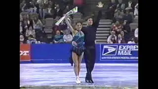 Tamara Kuchiki & Neale Smull - 1996 US Figure Skating Nationals Championships Compulsory Dance 1