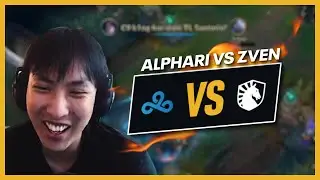 TL ALPHARI VS C9 ZVEN INSANE 1V1 :^) | Doublelift