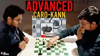 IM squeezes GM in Advanced Caro-Kann - Utsab Chatterjee vs Mitrabha Guha
