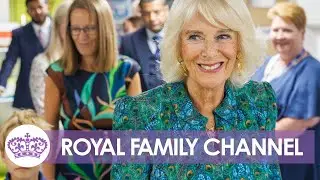 Queen Camilla Joins Mad Hatter's Tea Party & Poetry Recital with Children and Their Grandparents