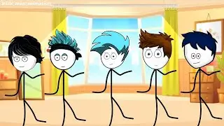 Stickman Dancing Video With Sapro , Wasif etc 😂😉