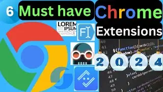 Must have Chrome Extensions|Chrome extensions 2024|How to get Chrome Extensions|Google Chrome|Google