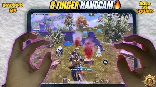 iPad Pro HDR+90 FPS? 👑 Aggressive New Mode Handcam | SOLO VS SQUAD | BGMI - PUBGMOBILE