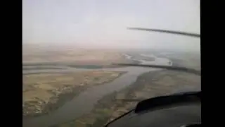flying over Dongola Nile