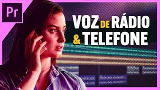 Como Fazer Efeito Voz de Telefone, Radio, Tv no Adobe Premiere