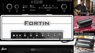 Ebony Dual Rail Hi Gain Humbucker pickup - NeuralDSP - Fortin Cali Suite