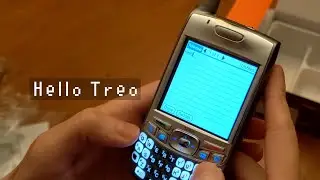 Unboxing the Palm Treo 700p - A SMARTPHONE from 2006?