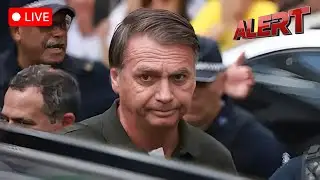 Live From Police Station | Bolsonaro Arrested! Former Brazilian President Held by Police