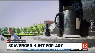 Scavenger hunt for art
