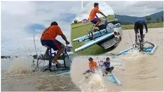 How to make a simple water bike that costs less.
