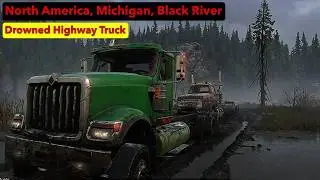 Black River - Drowned Highway Truck - SnowRunner Play through Part 8
