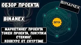 Binanex - новый проект. Маркетинг, токен проекта. Конкурс от CrypTime