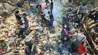 Biệt đội Sài Gòn Xanh lội bùn dọn rác kênh rạch ở Sài Gòn | Saigon Now