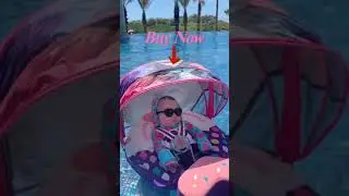 Water Fun with Our Baby Float! #babyswimming #babyfloat #moms #cutebaby #cutebabies #babytoys #swim