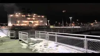 Time-lapse Video: Superior-bound Paul R. Tregurtha passes through Soo Locks