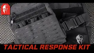 Tactical Response Kit - Laser Cut Plate Carrier and Carrying Bag