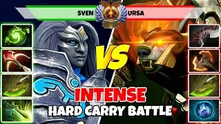 SVEN (Carry) vs URSA (Carry) - Epic Battle Of Immortal Rank Dota 2 Players - Z Dota 2