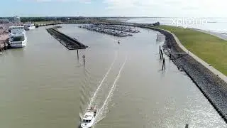 Yacht-Club Norden e.V., Norddeich, Germany 2019.07 aerial video