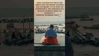 Quote#Sri Ramana Mahrishi#present#past#future#enlightened masters
