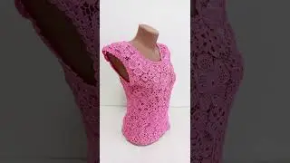 Irish lace top#crochet #cr9chettop#lacetop#irishlace##etsyshop