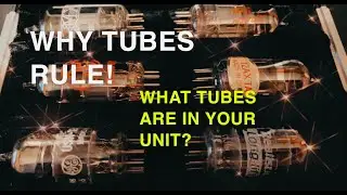 WHAT TUBES ARE IN YOUR UNIT? //JJECC81//GE12AT7//REALISTIC ECC81//MULLARD//SOVTEK.
