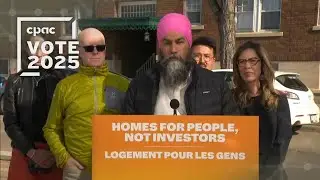 NDP Leader Jagmeet Singh pushes for national rent control measures – April 23, 2025