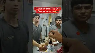 HACIENDO BROMAS CON CAMARA OCULTA😎📸