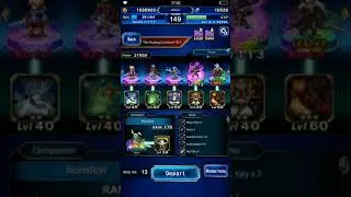 Final Fantasy brave exvuis [ffbe] beating The floating continent Elt