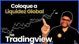 Eu Descobri o SEGREDO para Comparar Gr&aacute;ficos de Liquidez Global com Bitcoin!