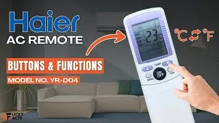 Кнопки и функции пульта дистанционного управления Haier AC (модель: ARC486A2) | Руководство по пу...