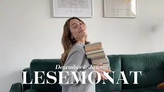 Lesemonate Dezember & Januar | 15 gelesene Bücher! Neue Favoriten & große Enttäuschungen 📚