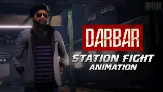 Darbar - Station Fight Animation