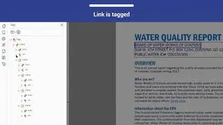 PDF Accessibility: Navigation Links