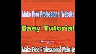 Make Free Professional Website For YouTube Or Blog By TechBoy Sourav