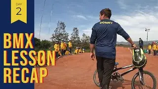 Napa BMX League - Day 2 Lesson Recap | Shock Absorber Legs, Staying Loose, & Rhythm Section
